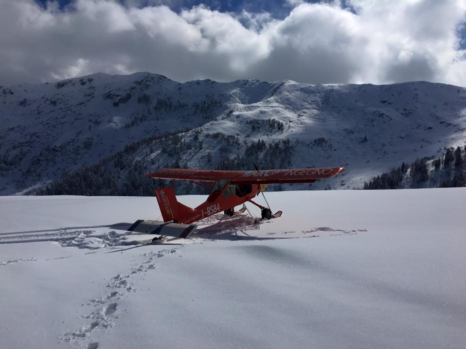 marc ingegno light aircraft skies skis marc ingegno sci volo in montagna velivoli ultraleggeri 5