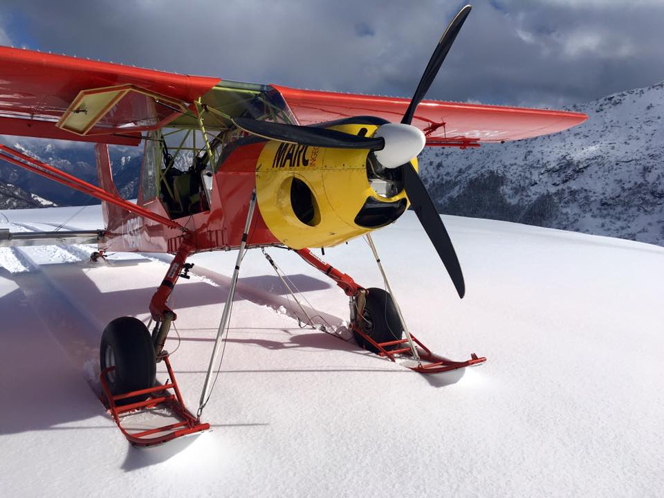 marc ingegno light aircraft skies skis marc ingegno sci volo in montagna velivoli ultraleggeri 7